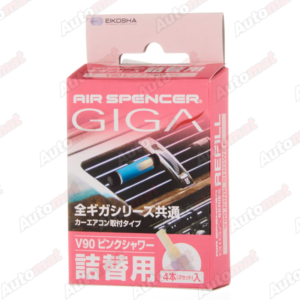 Запасной элемент для ароматизатора на кондиционер GIGA - PINK SHOWER 