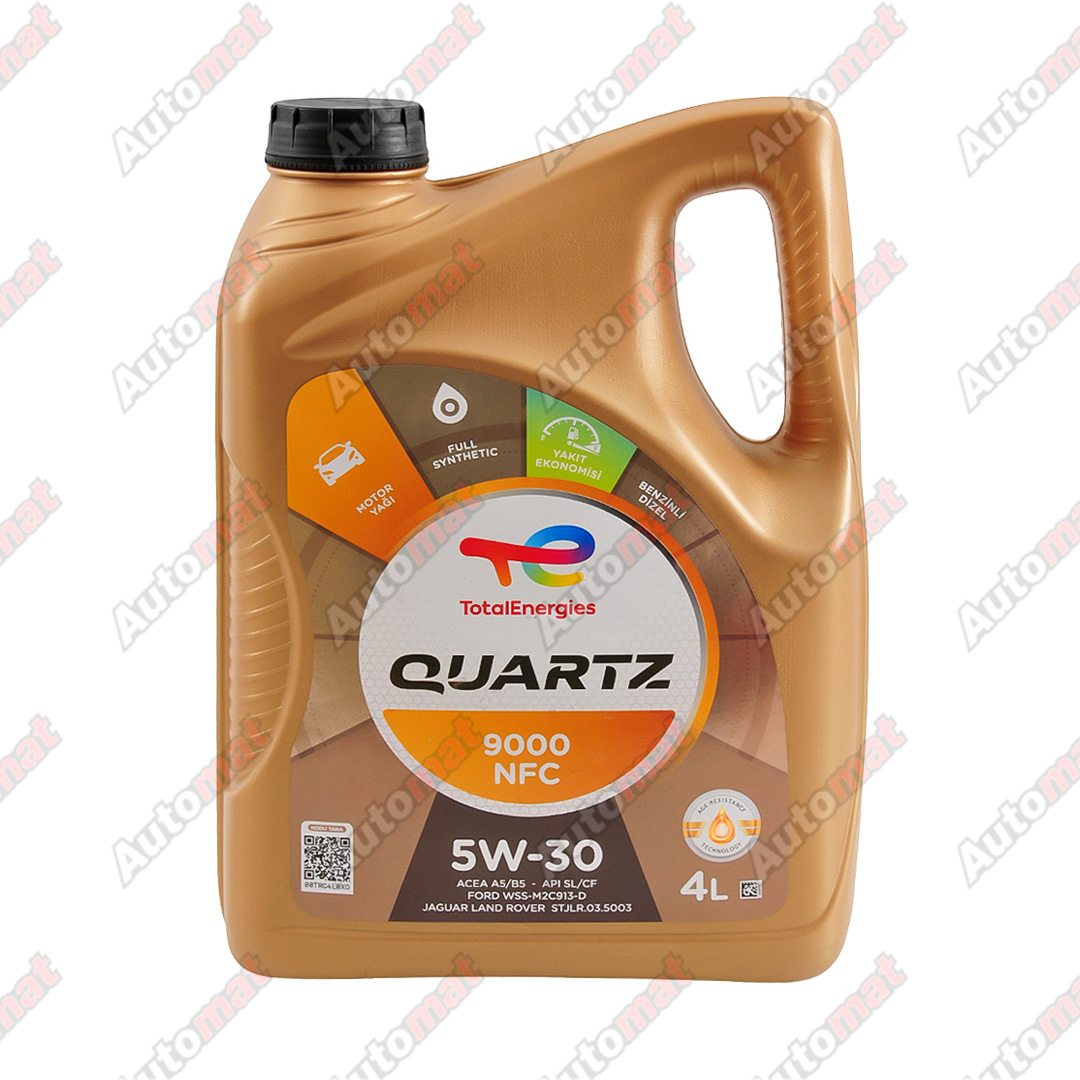 Моторное масло Total Quartz 9000 Future NFC 5W-30 SL/CF, 4л