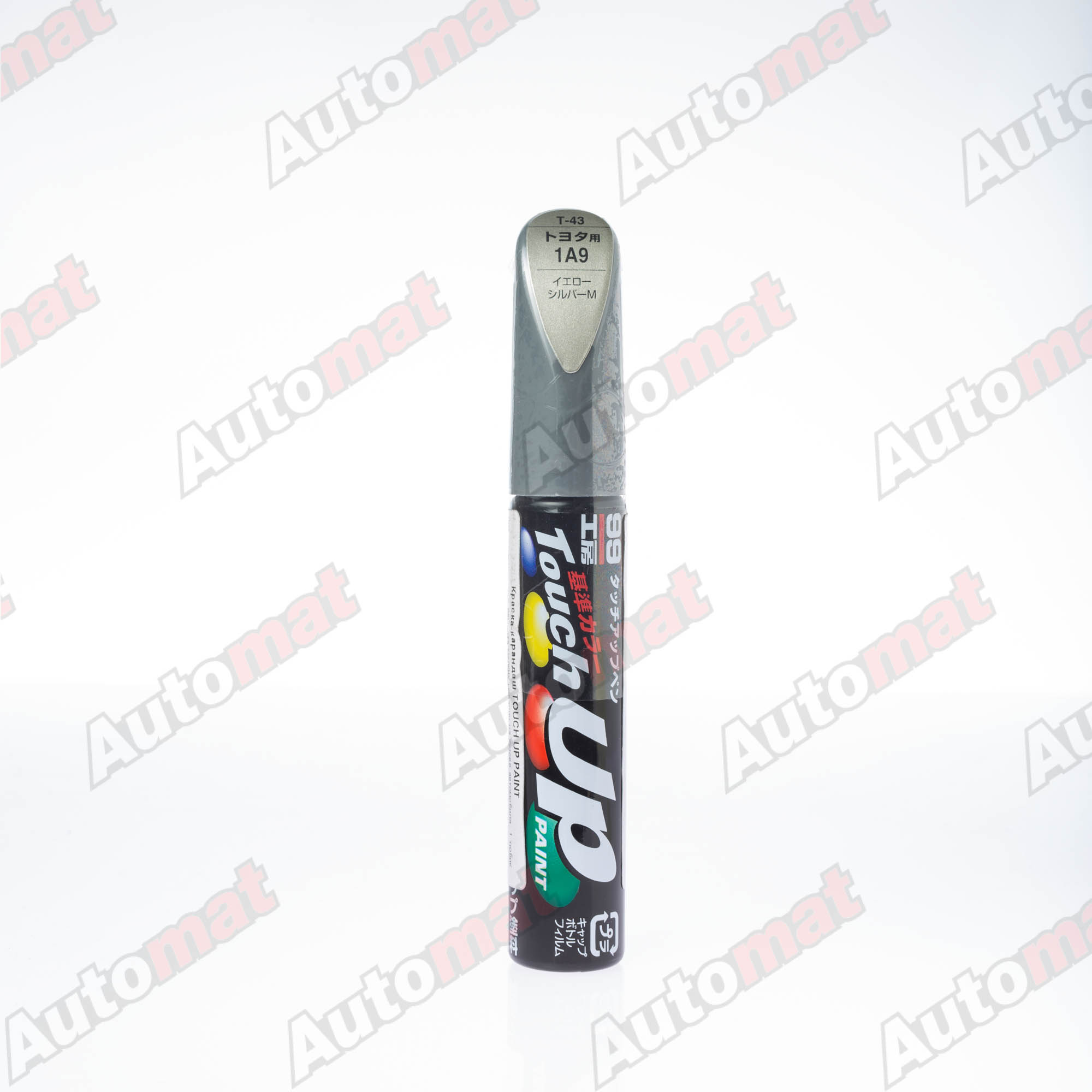 Краска для ремонта сколов и царапин Soft99 TOUCH UP PAINT 1A9, флакон с кисточкой, 12 мл