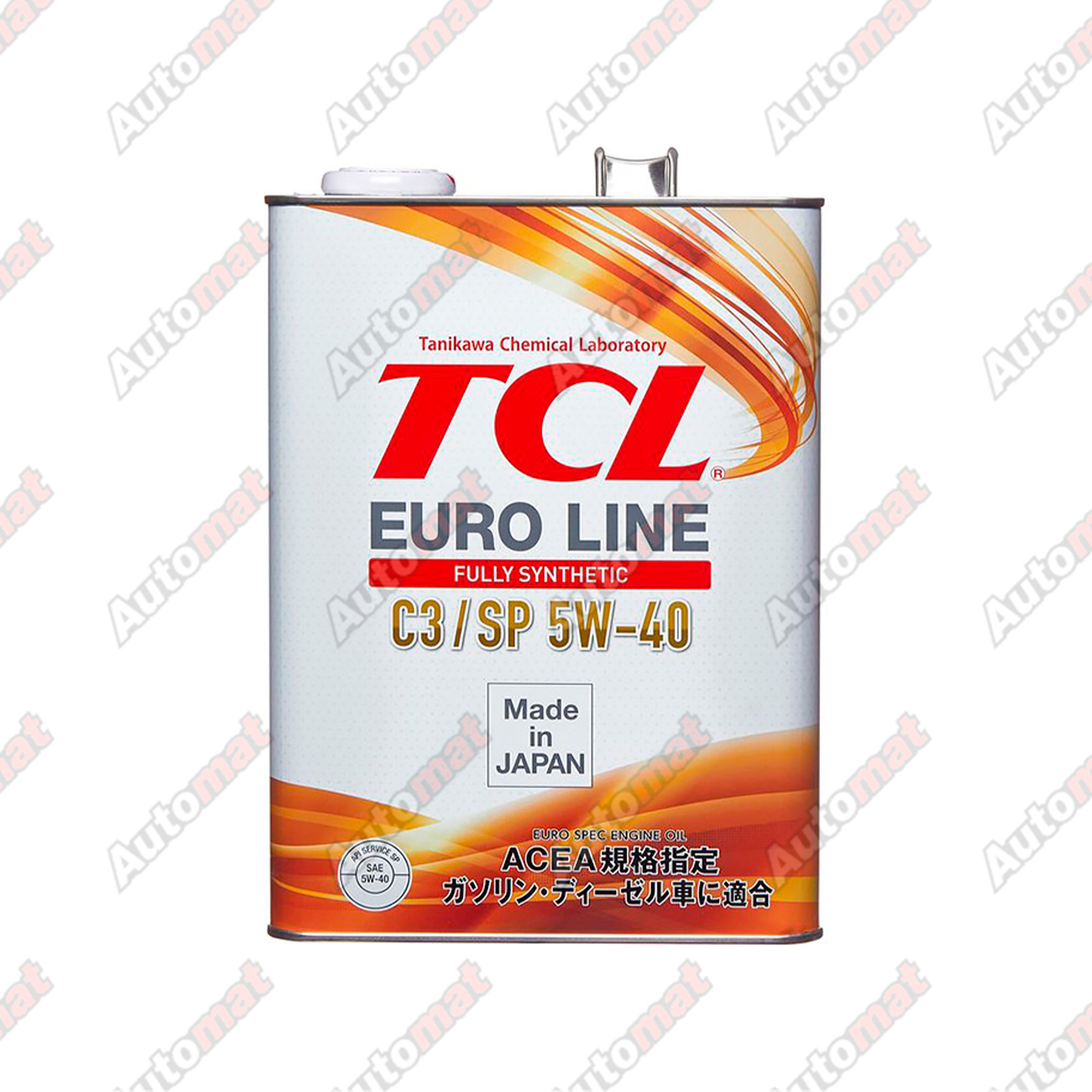 Масло моторное TCL Euro Line 5W-40 SP C3, 4л