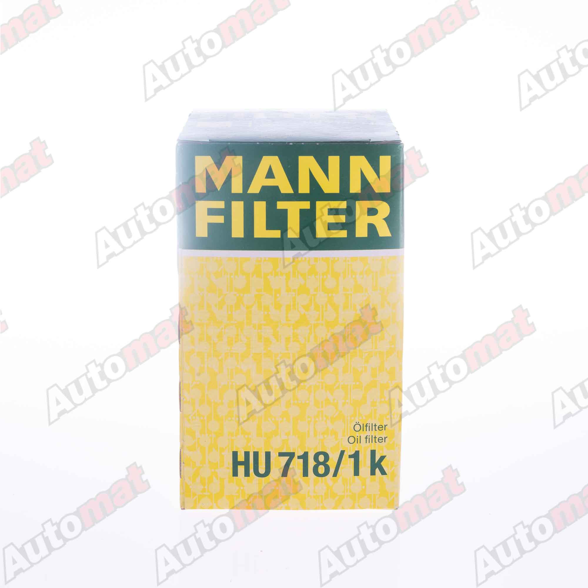 Фильтр масляный MANN-FILTER HU 718/1 K 