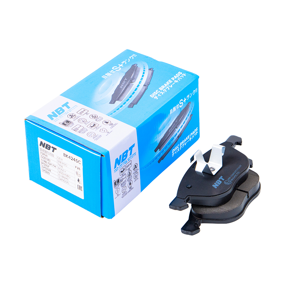 Колодки тормозные дисковые NBT BK4245C / SN918 / AN-717WK / PF5507 / SP1260 / 0986424794 / GDB1583 / P24061 / GP03128
