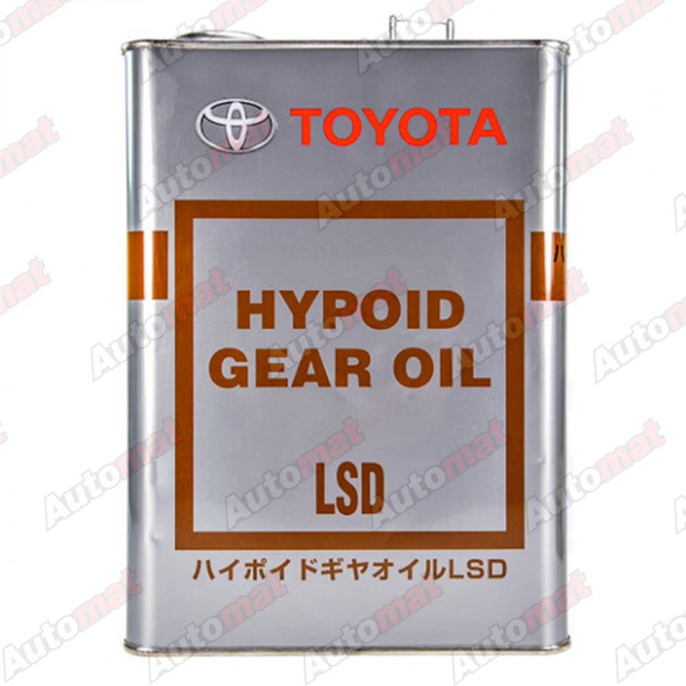Трансмиссионное масло Toyota HYPOID GEAR LSD 85W-90 GL-5, 4л