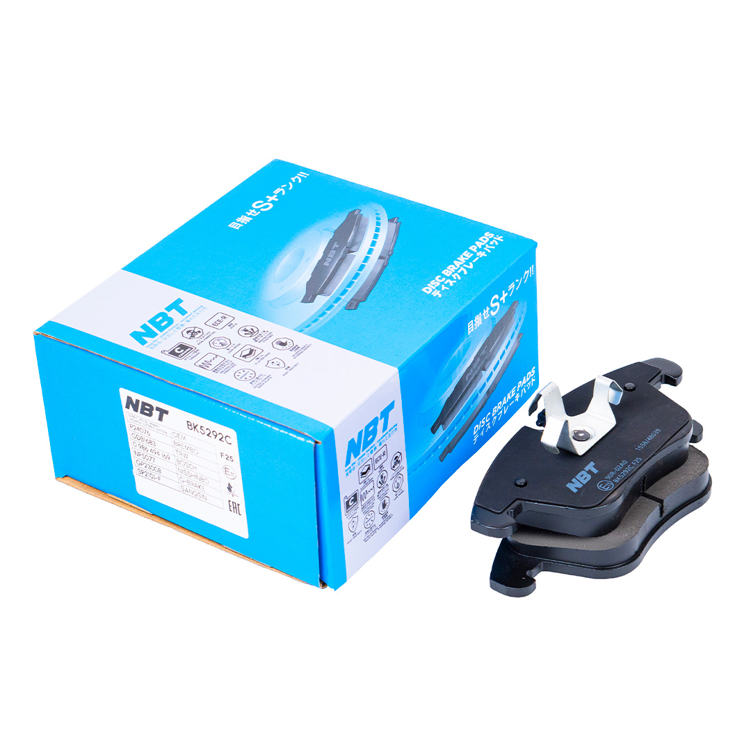 Колодки тормозные дисковые NBT BK5292C / NP5077 / SP2101-F / 0986494169 / GDB1683 / P24076 / GP23008