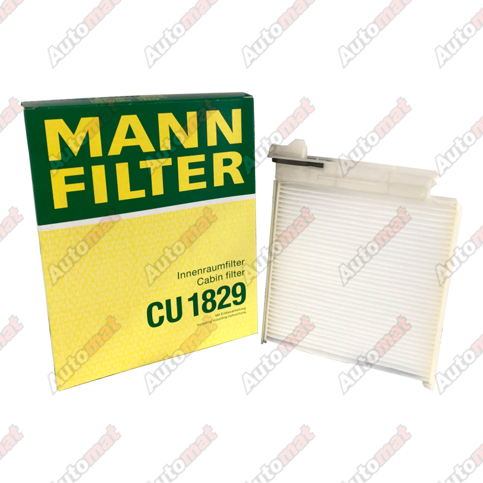 Фильтр салонный MANN-FILTER CU 1829