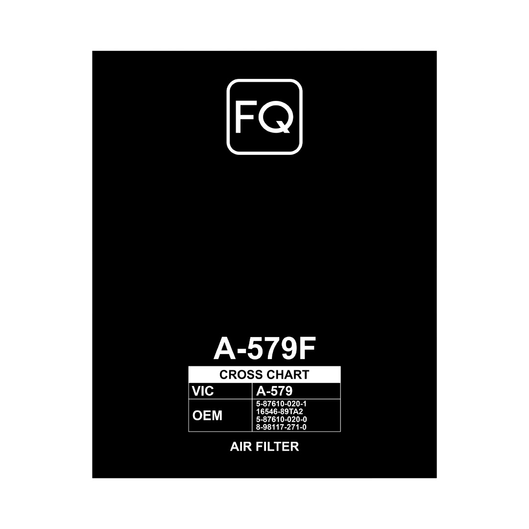 Фильтр воздушный FQ A-579F