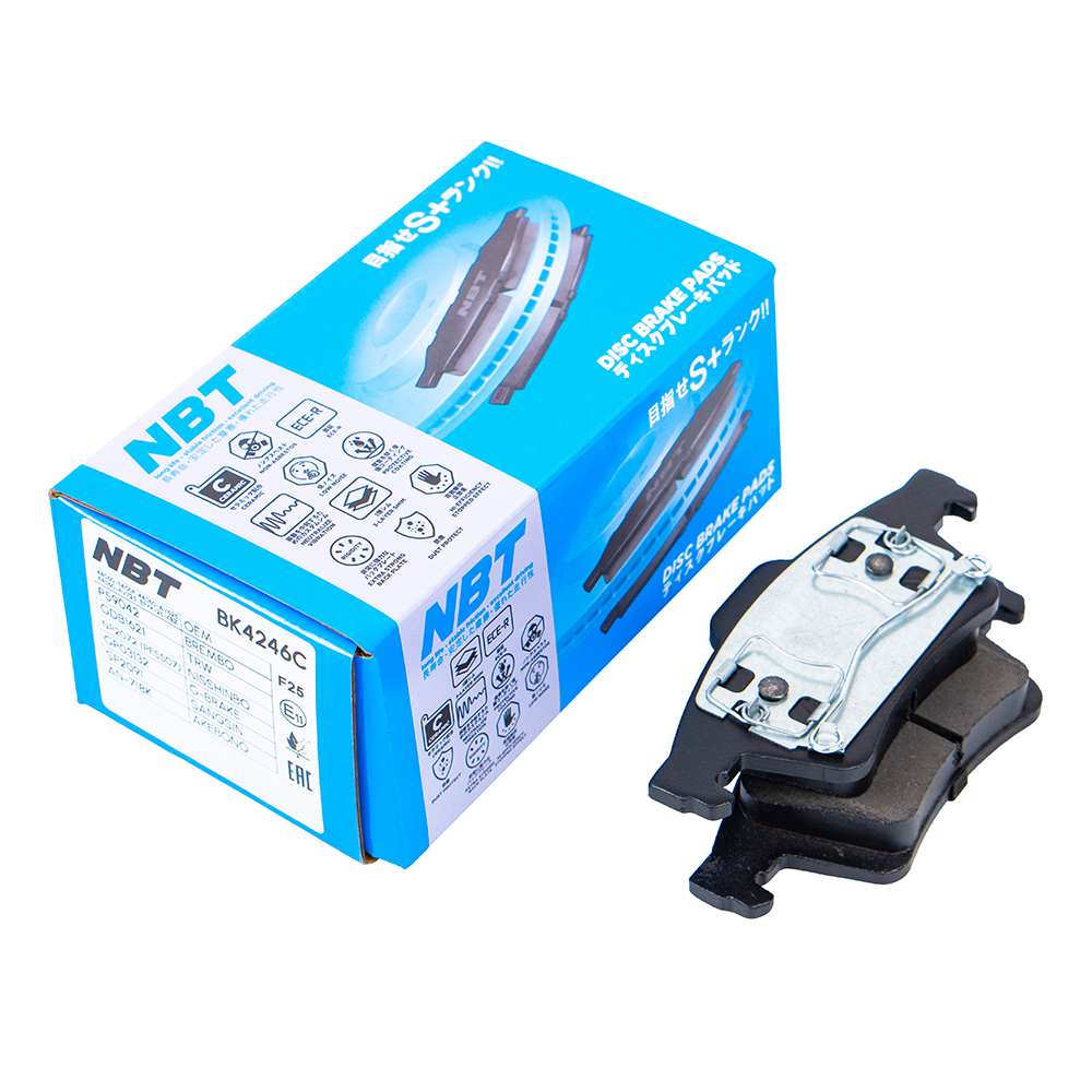 Колодки тормозные дисковые NBT BK4246C / SN930 / AN-718K / NP2072 / SP2091 / GDB1621 / P59042 / GP03132