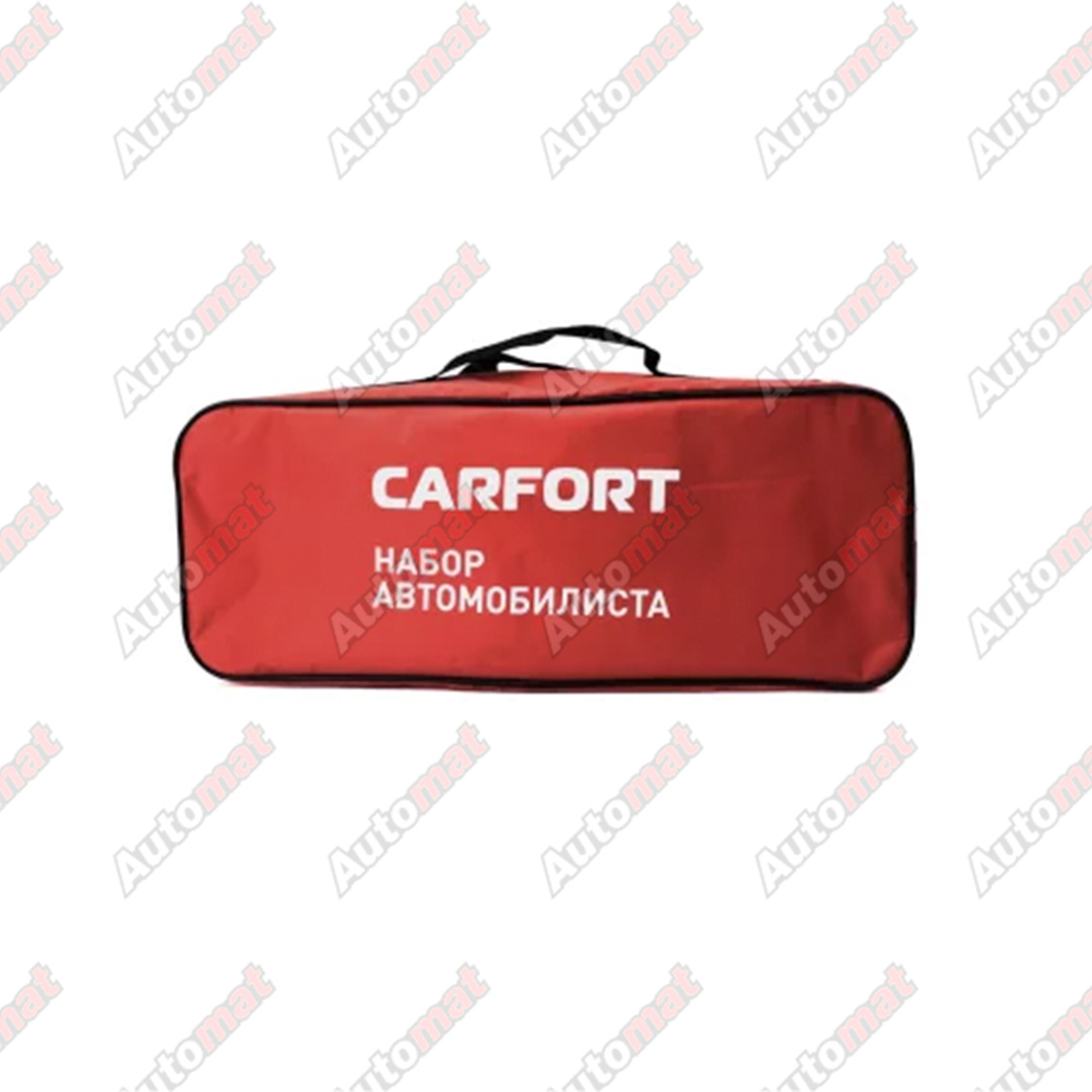 Набор автомобилиста CARFORT (Огн.2кг, Строп.5т,Знак, Перч)