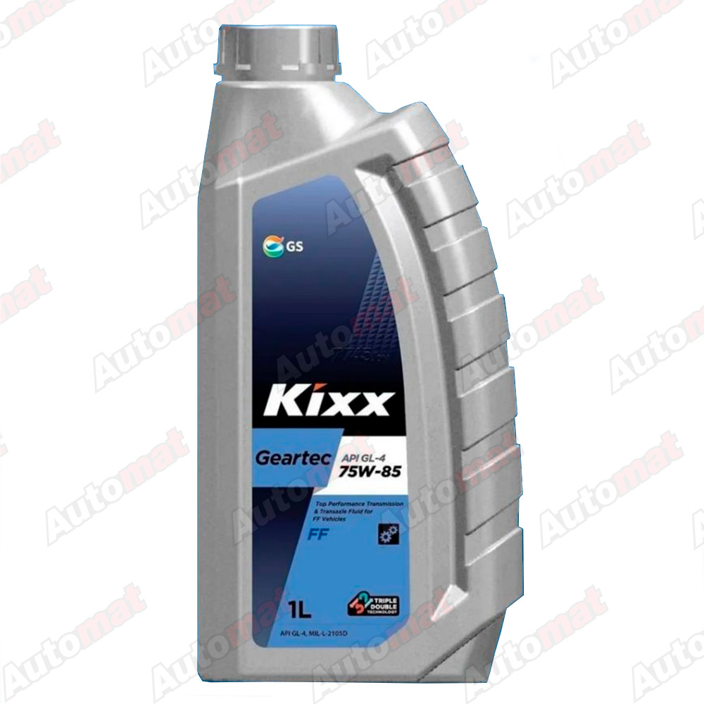 Трансмиссионное масло Kixx Geartec FF 75W-85 GL-4, 1л