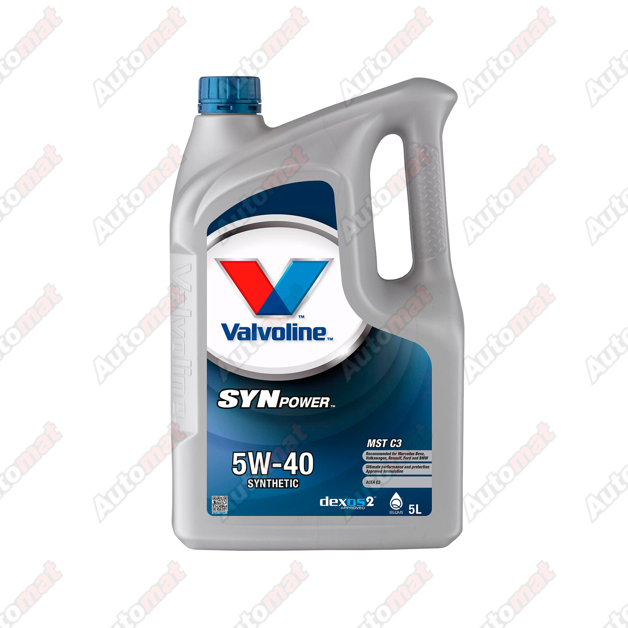 Масло моторное Valvoline Synpower MST 5W-40 C3, 5л