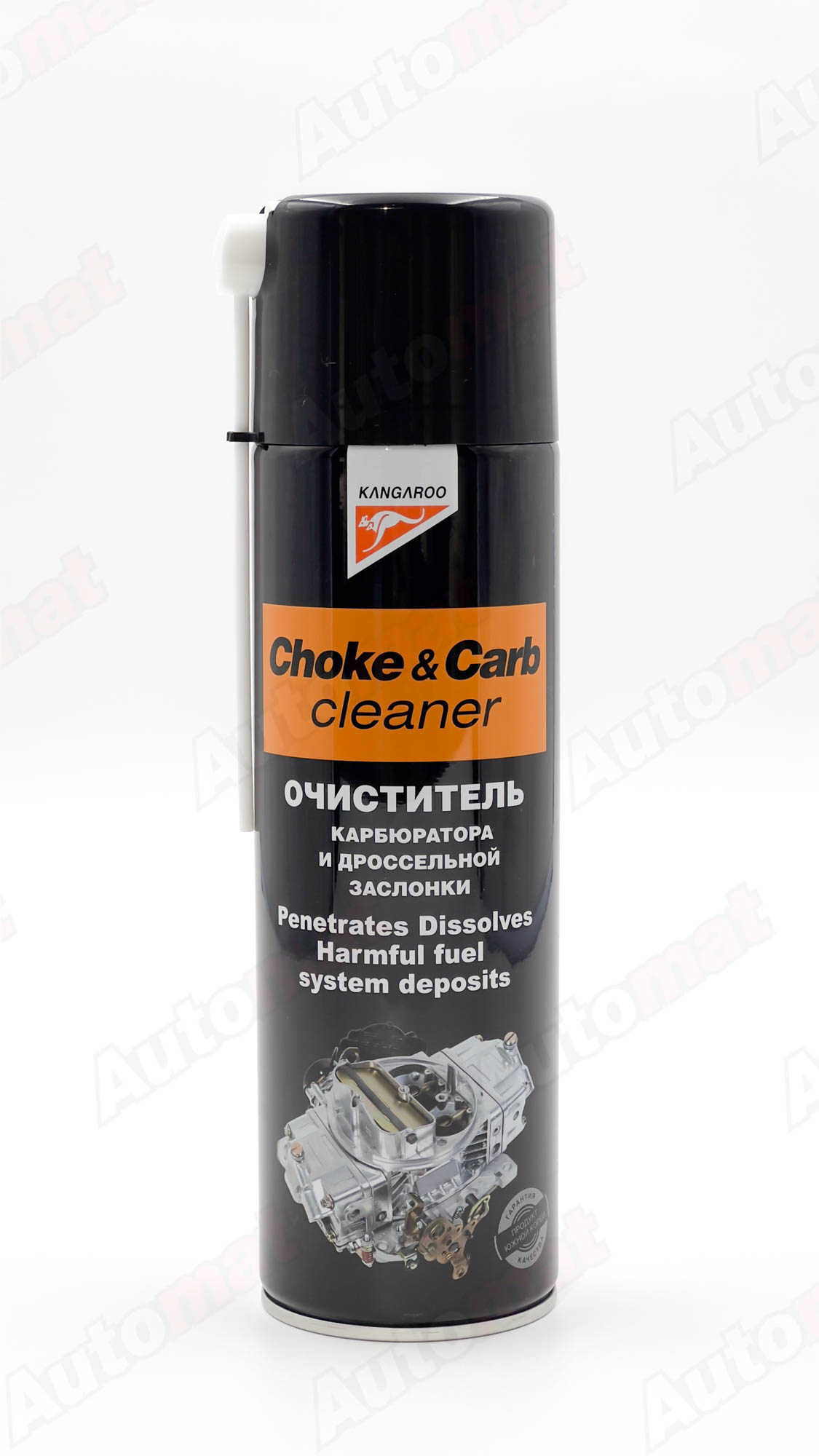 Очиститель карбюр. и возд.заслонки KANGAROO Choke&carb cleaner (520ml)