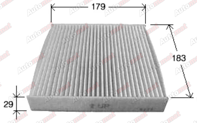 Салонный фильтр VIC AC-933E