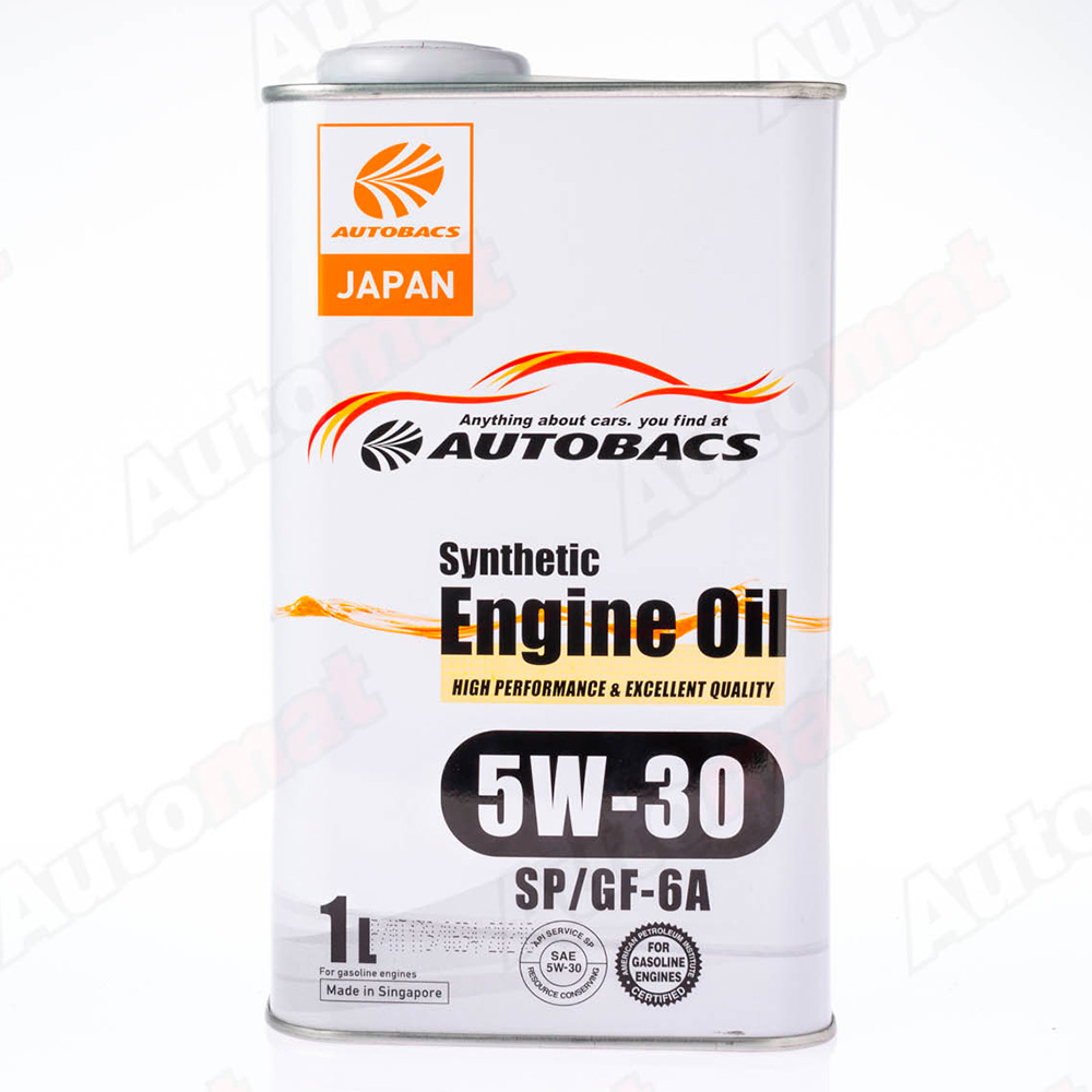 Моторное масло AUTOBACS ENGINE OIL SYNTHETIC 5W30 SP/GF-6A, 1л