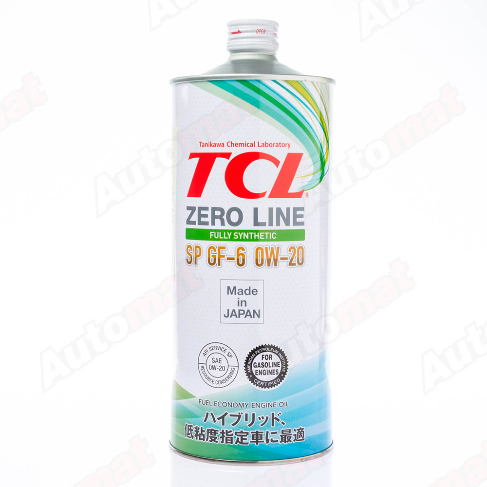 Моторное масло TCL Zero Line Fully Synth Fuel Economy 0W-20 SP GF-6, 1л