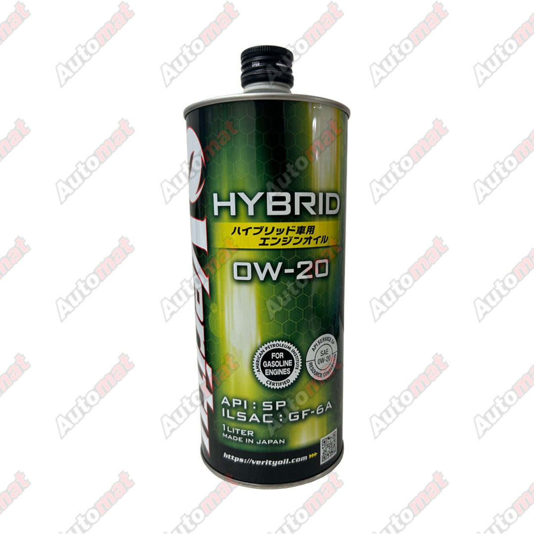 Масло моторное синтетическое VERITY HYBRID 0W20 SP/GF-6A, 1л