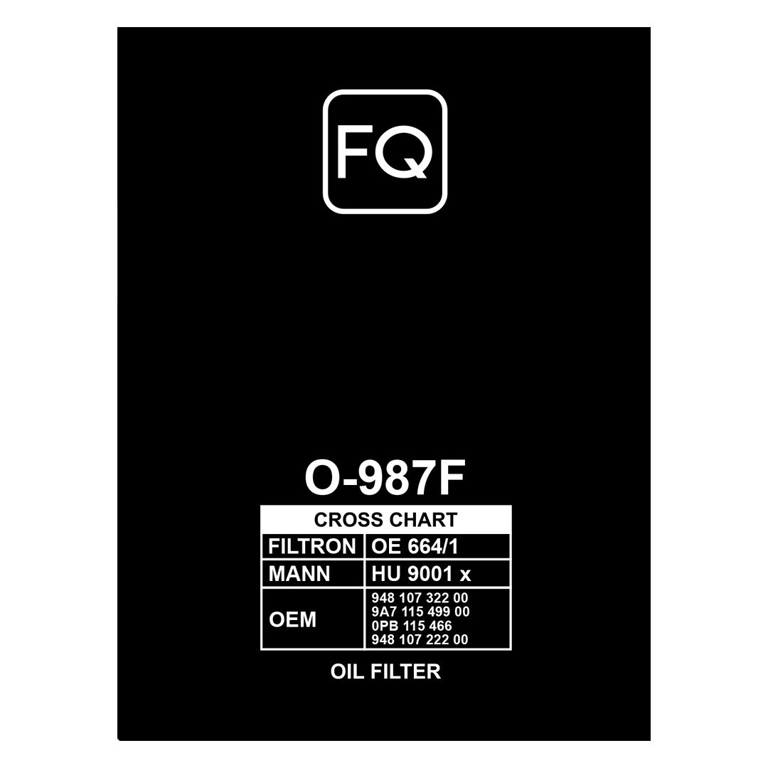 Фильтр масляный FQ O-987