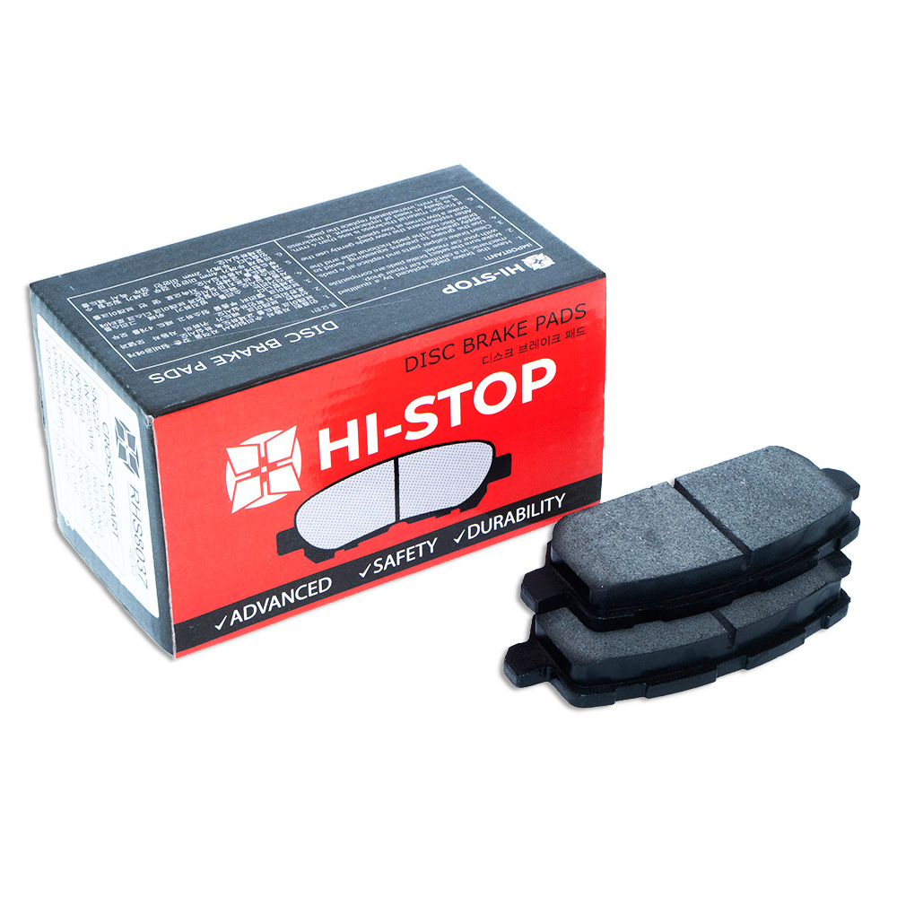 Колодки тормозные дисковые HI-STOP RHS8037 / SN222P / AN-802WK / NP8050 / 0 986 494 838