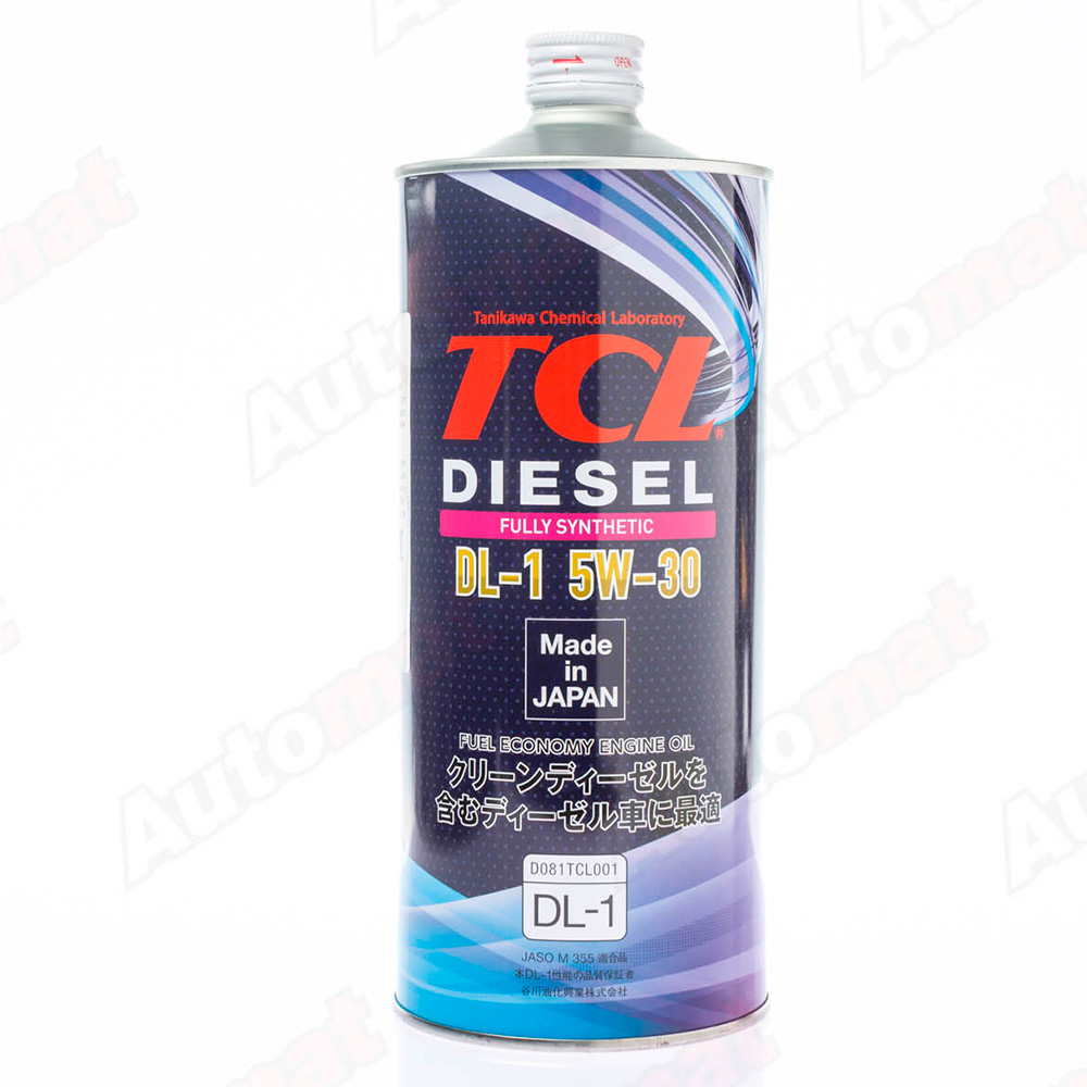Моторное масло TCL Diesel Fully Synth 5W-30 DL-1, 1л