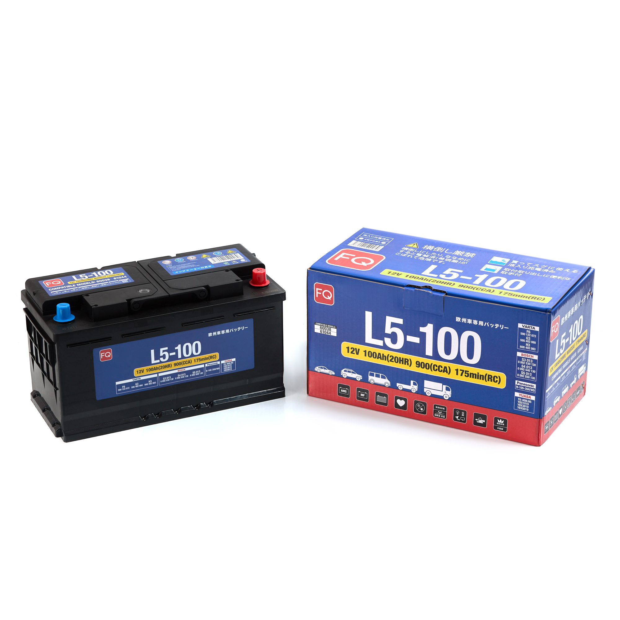 Аккумулятор FQ DIN L5-100 100Ah