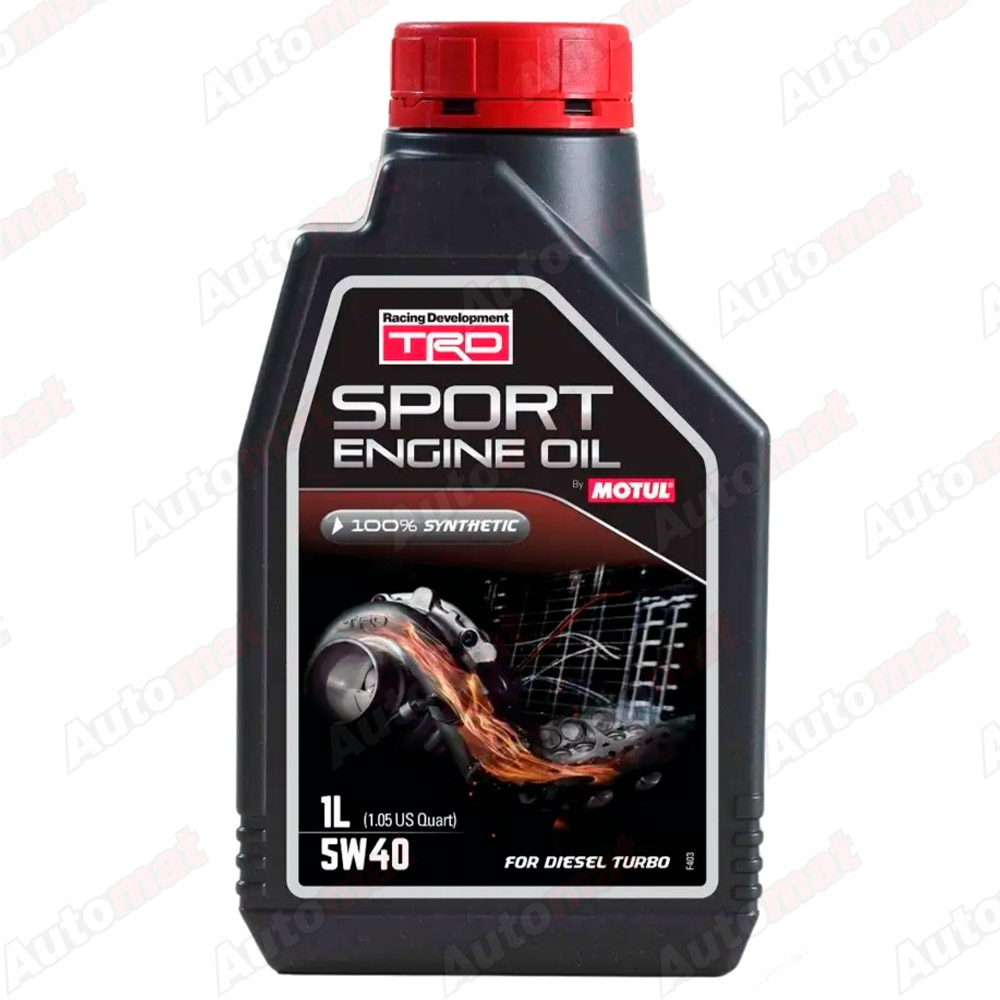 Масло моторное Motul TRD SPORT ENGINE OIL 5W-40 DIESEL, синтетическое (1л)