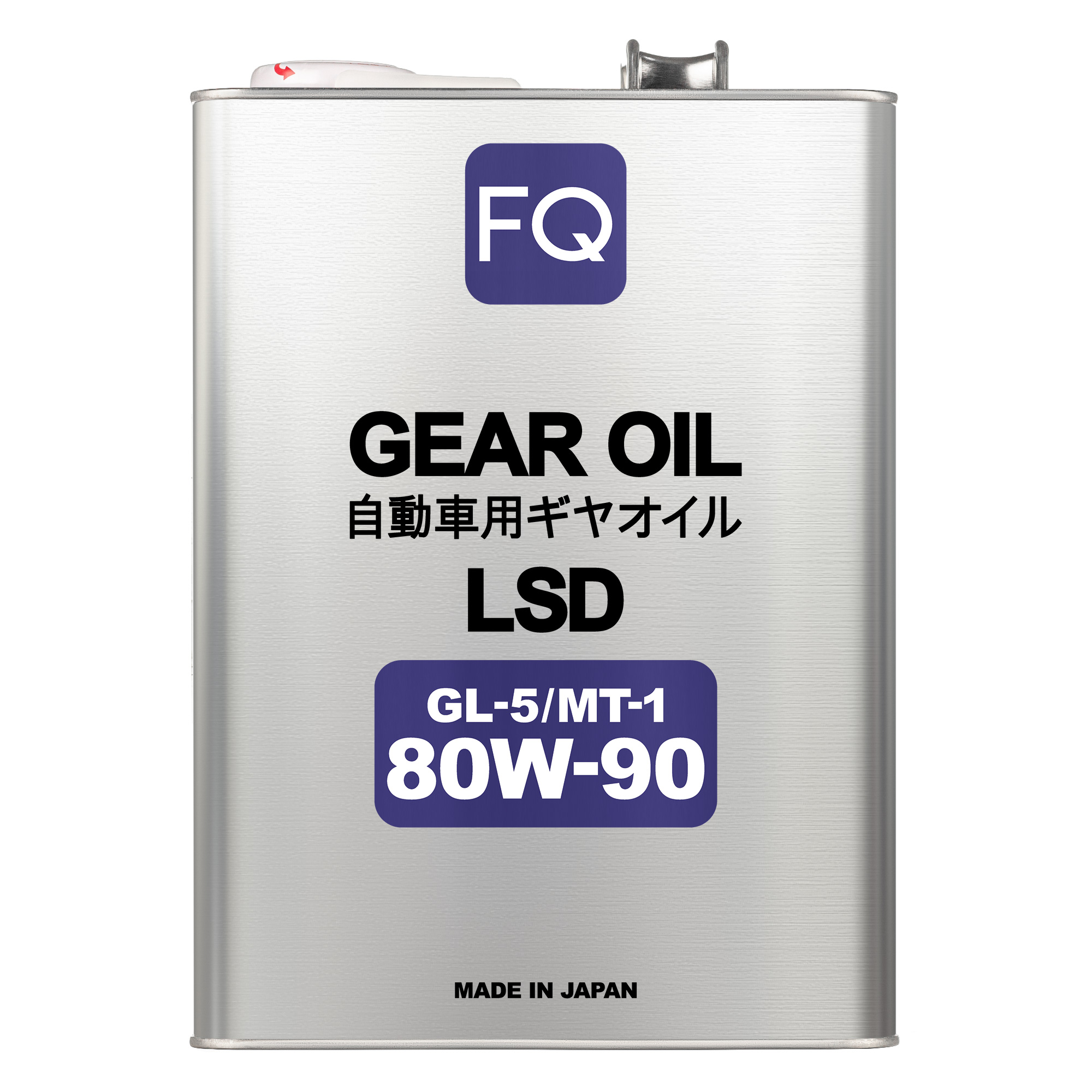 Трансмиссионное масло FQ GEAR OIL 80W-90 GL-5/MT-1 LSD, 4л