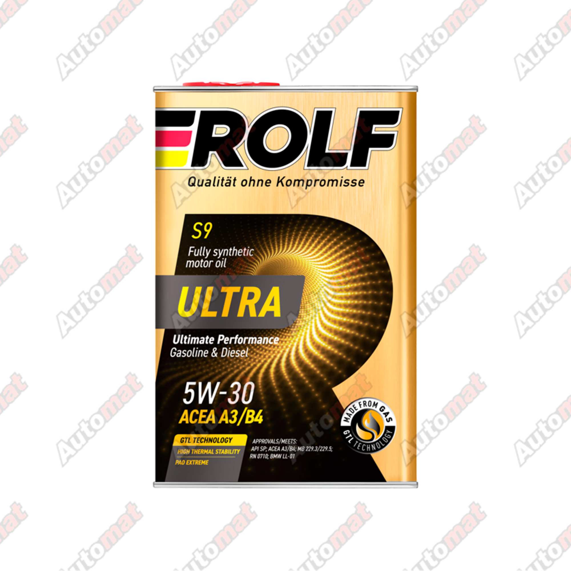 Масло моторное ROLF Ultra 5W-30 SP A3/B4, 4л