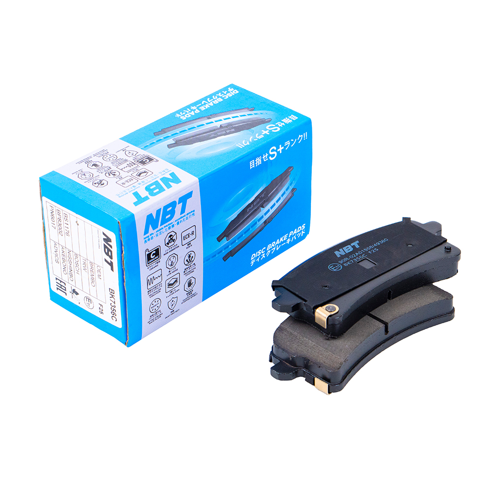 Колодки тормозные дисковые NBT BK7356C / PN6017 / BP83002 / BS1176