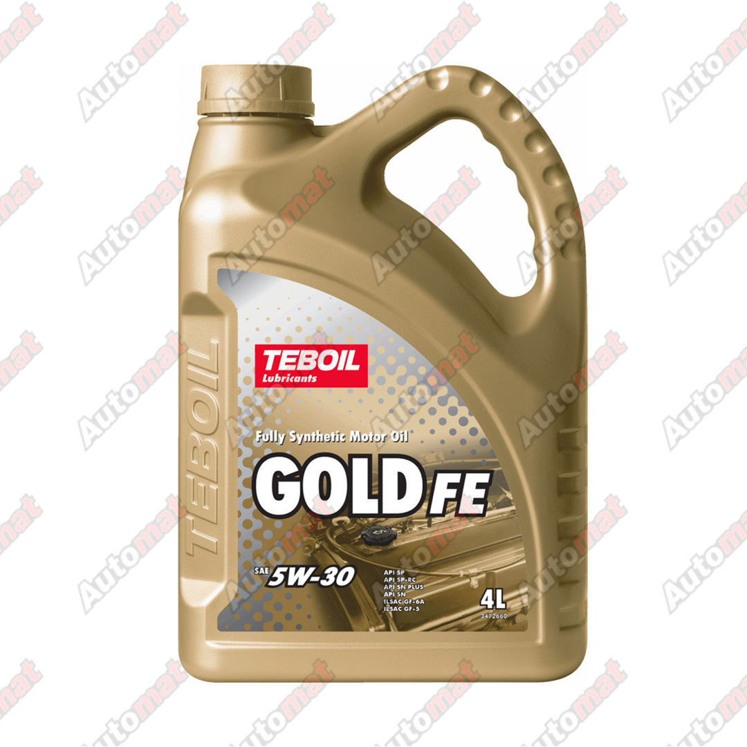 Масло моторное Teboil Gold FE 5W-30 синтетическое, 4л