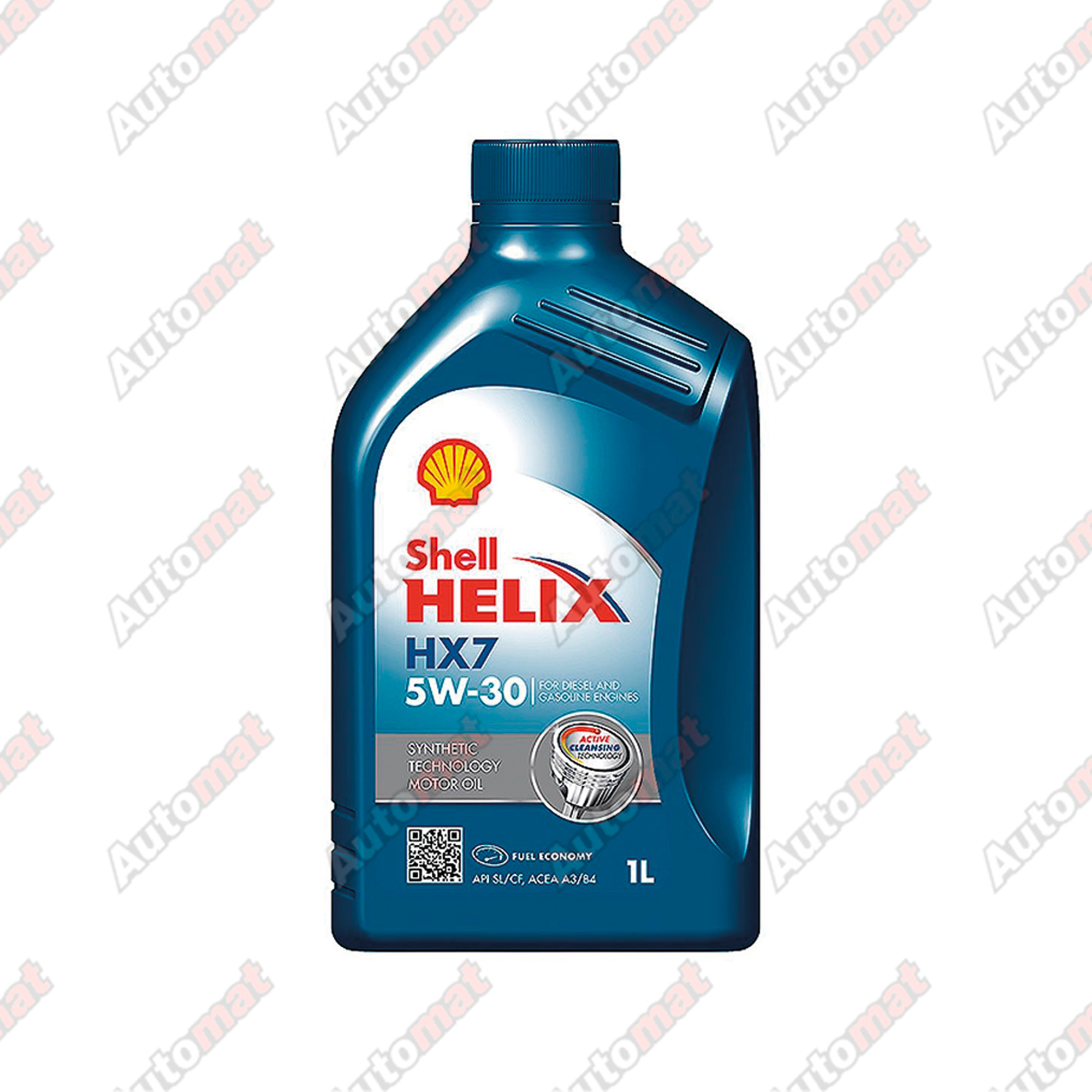 Моторное масло Shell Helix HX7 5W-30 SN/CF A3/B4, 1л