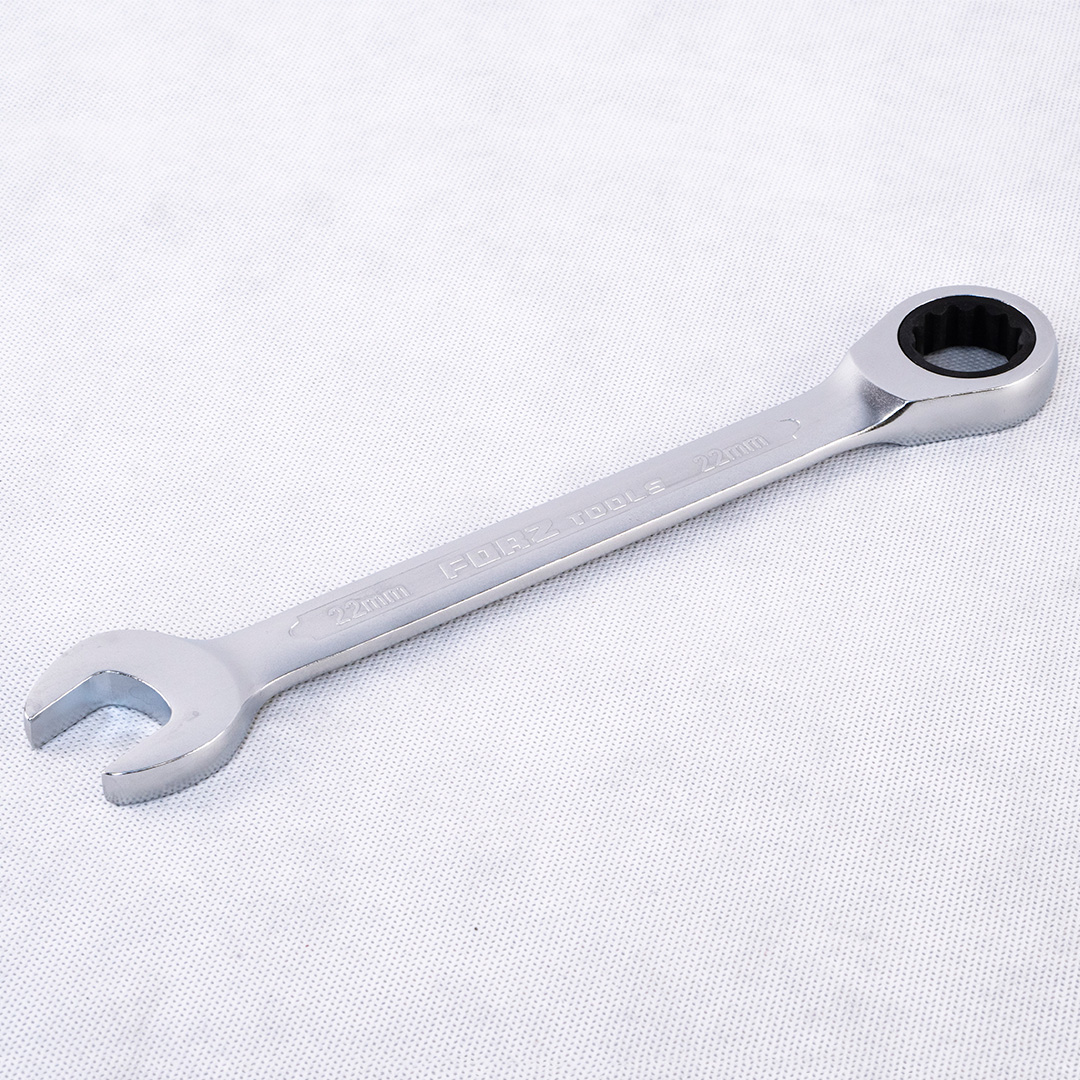 Комбинированный трещоточный ключ FORZ 22 мм, CrV, 72 зуба