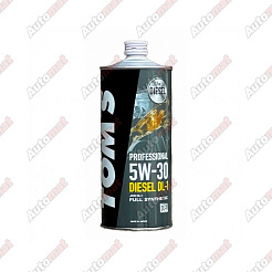 Масло моторное TOM`S Professional DIESEL 5W-30 DL-1, 1л