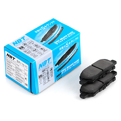 Колодки тормозные дисковые NBT BK1161C / SN509P / AN-654WK / NP2013 / 0 986 495 089 / 2487101 / GDB3508 / P56068 / AV709 / GP01286 / GP01244 / D1286M
