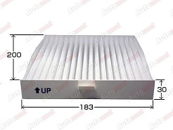 Фильтр салонный VIC AC-937E