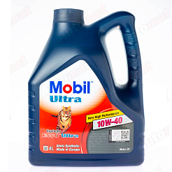 Моторное масло MOBIL ULTRA 10W-40 SEMI-SYNTHETIC, 4л