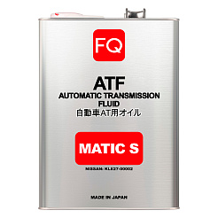Масло трансмиссионное FQ ATF MATIC S, 4л