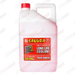 Антифриз SAKURA Красный, 5кг