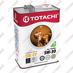 Масло моторное полусинтетическое TOTACHI Eco Gasoline SAE 5W-30 API SN/CF 4л