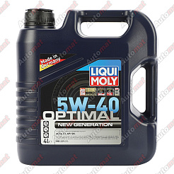 Масло моторное Liqui Moly Optimal New Generation 5W-40 SN C3, 4л