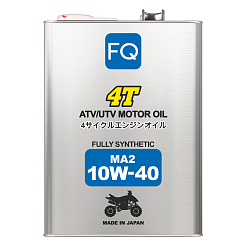 Масло моторное FQ 10W-40 4T ATV/UTV MA2/SP FULLY SYNTHETIC, 4л