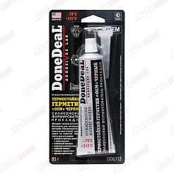 Формирователь прокладок Donedeal, термостойкий, силиконовый, черный, 85 г