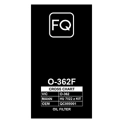 Фильтр масляный FQ O-362