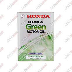 Моторное масло HONDA ULTRA GREEN OIL FOR HYBRID 0W-10 SN FULLY SYNTHETIC, 4л