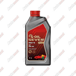 Масло моторное S-OIL 7 RED #9 0W-20 SP Fully Synthetic, 1л
