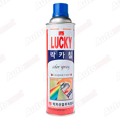 Краска-аэрозоль LUCKY светло-синяя, 0,53л УТ-00001176